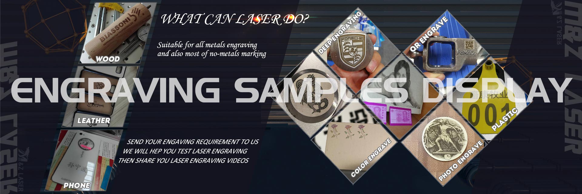 fiber laser engraving samples
