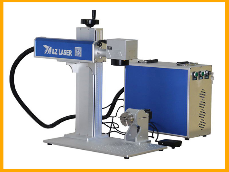 Mini 50w Fiber Laser Cutting Jewelry Name Plate Engraving Machine-China