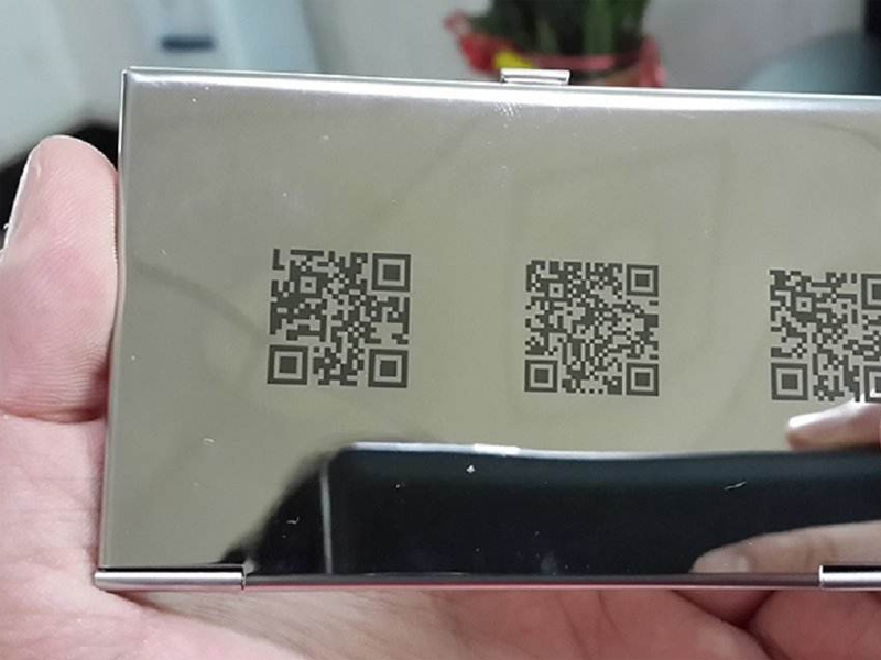 laser printing machine qr code