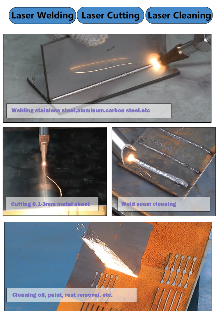laser welding cutting cleaning machine laser welding cutting cleaning machine