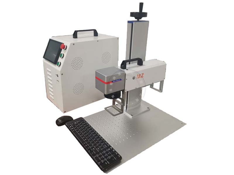 China small mini portable 20W 30W fiber laser marking machine