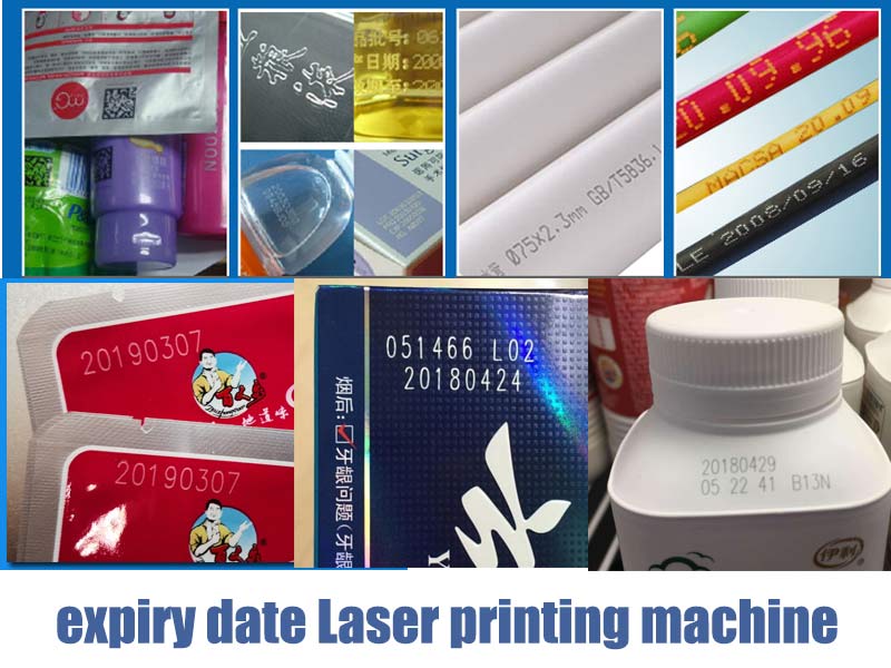 laser printing for expiry date code