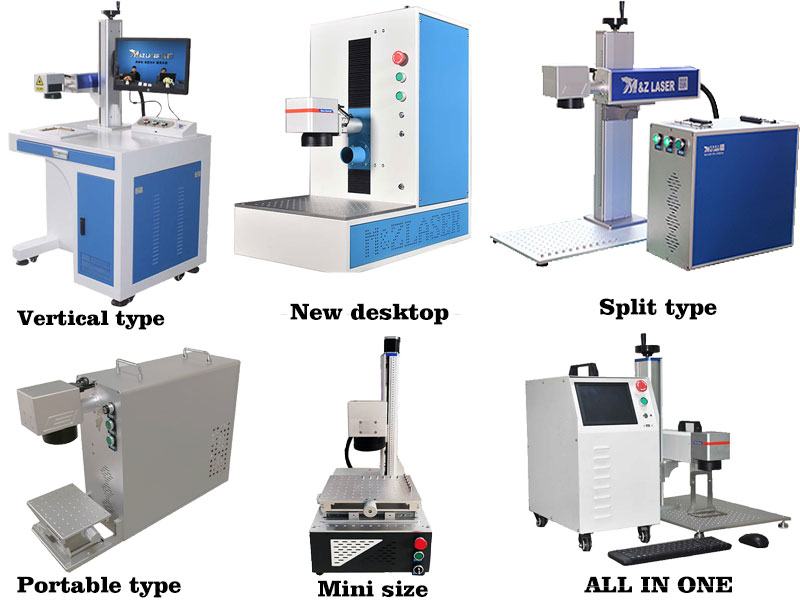 30w 50w fiber laser engraver machine