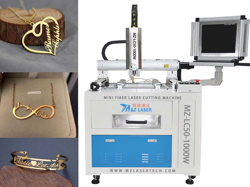 2020 New Fast speed Fiber laser cutting machine for jewelry name plate applications