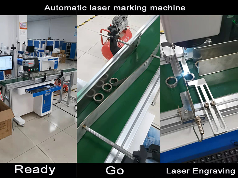 bearings auto feeding laser engraving machine