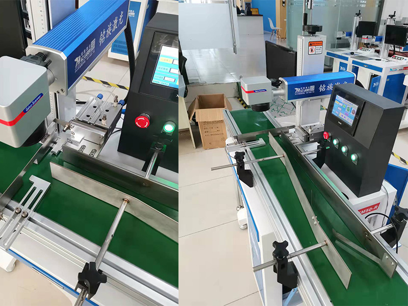 bearings auto feeding laser engraving