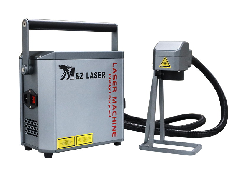 20w 30 Watts Portable Handheld Small Mini Metal Fiber Laser Marking Engraving Machine>