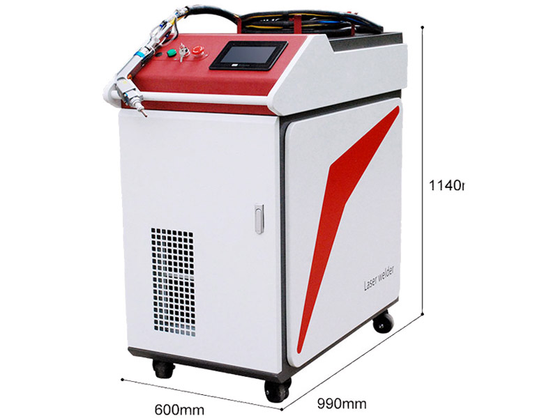 Portable Handheld Fiber <font color='red'><font color='red'>laser</font></font> Welding <font color='red'><font color='red'>machine</font></font> for Stainless Steel Sheet