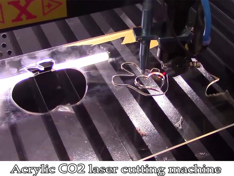 How to laser cut acrylic sheet with CO2 laser engraving cutting machine