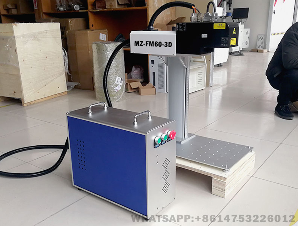 3d fiber laser metal engraving machine