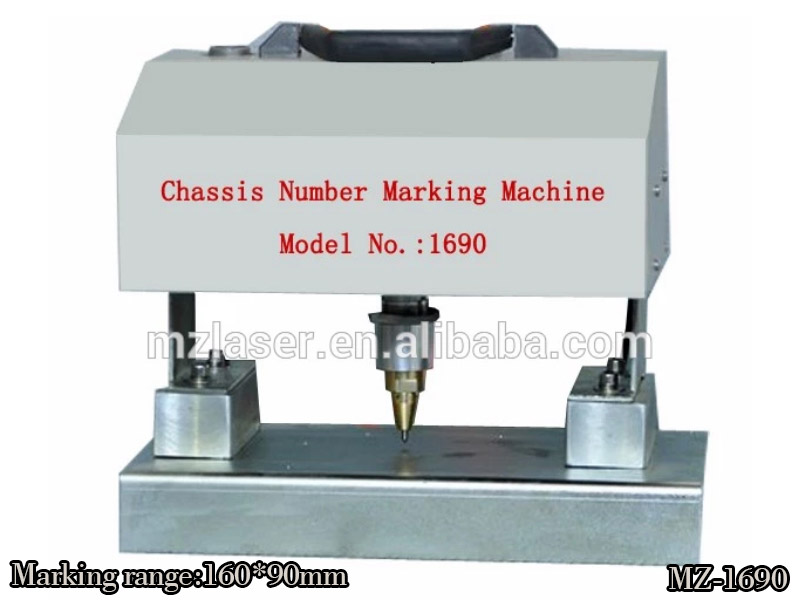 Free shipping Hot Sale Portable Dot Peen Marking Machine for Chassis Number Engraving